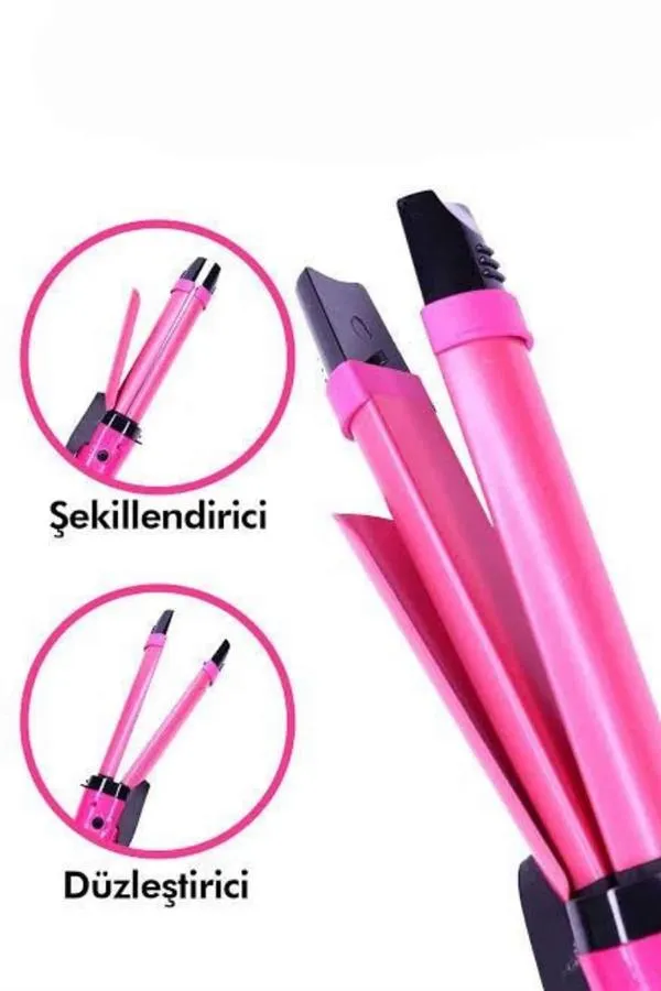 Saç Şekillendirici Düzleştirici ve Maşa Özellikli Şekillendirici Seramik Kaplama