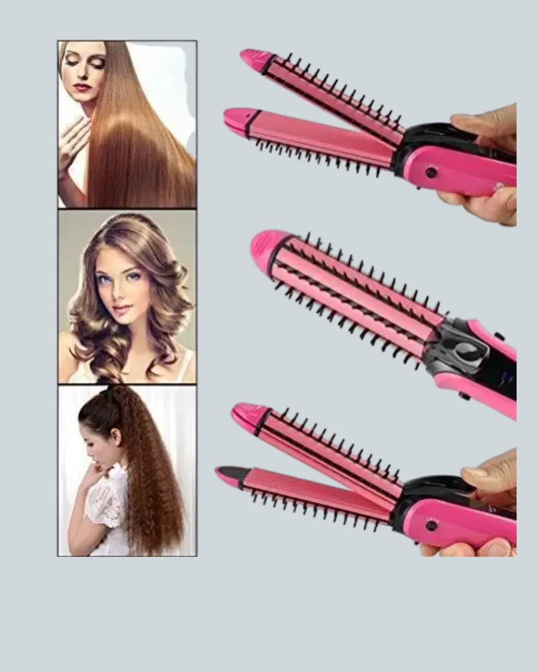 Profesyonel Saç Şekillendirici | Düzleştirici ve Maşa