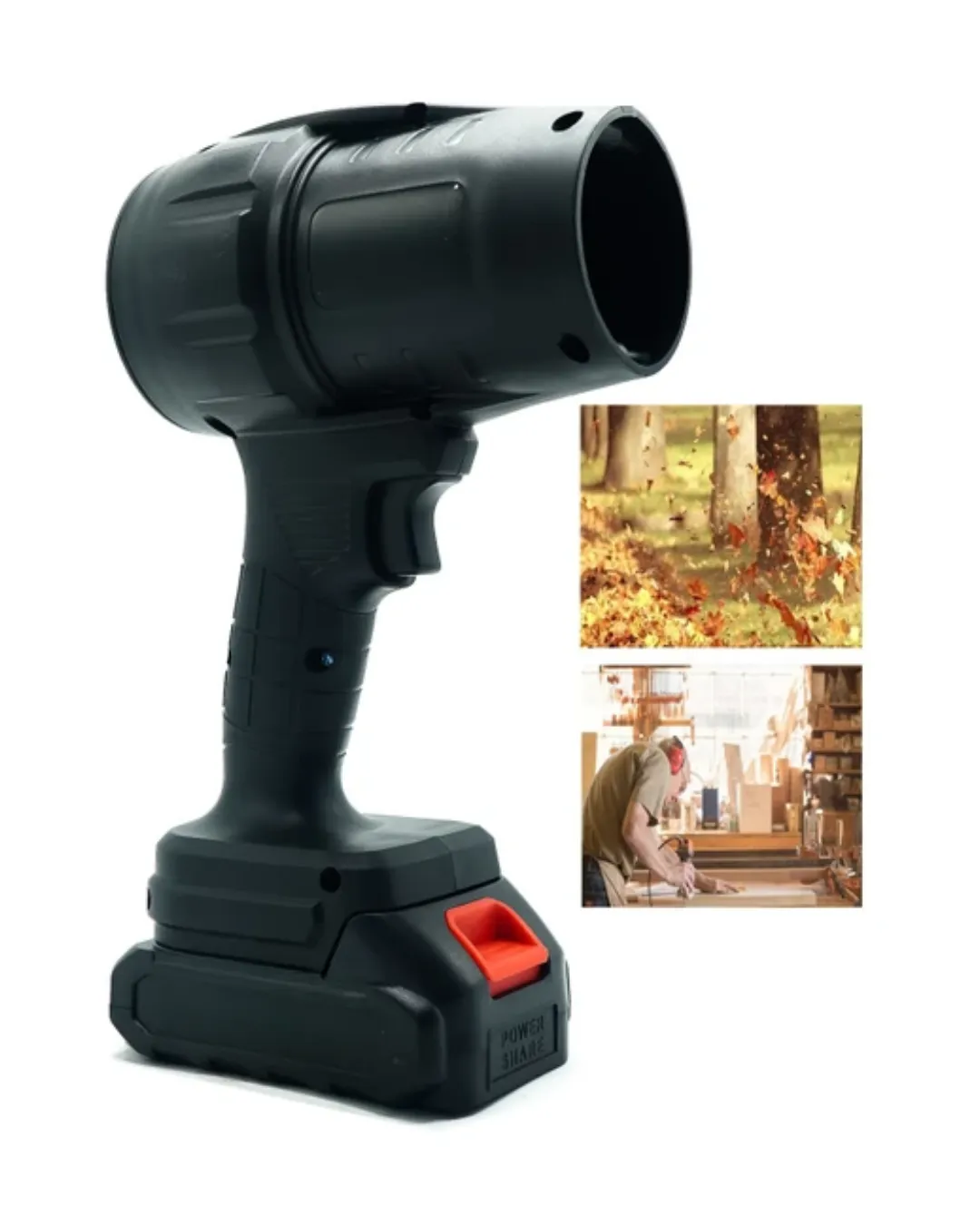 Kablosuz Hava Üfleme Makinesi Bahçe Yaprak ve Toz Temizleme Üfleyici