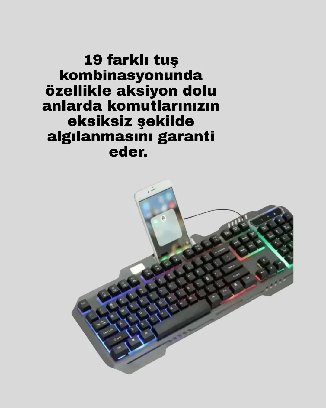 PG8018 LED Aydınlatmalı Mekanik Klavye Mouse – Oyunlarda Üstün Performans