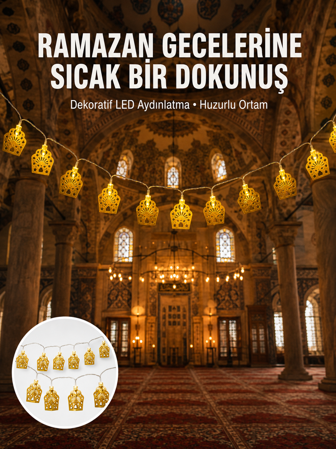 CAMİ RAMAZAN LED IŞIK