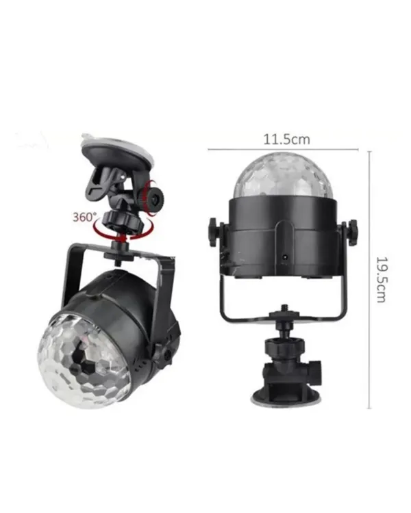 Uzaktan Kumandalı, Ses Kontrollü LED Disko Işığı - Parti ve Kulüpler İçin