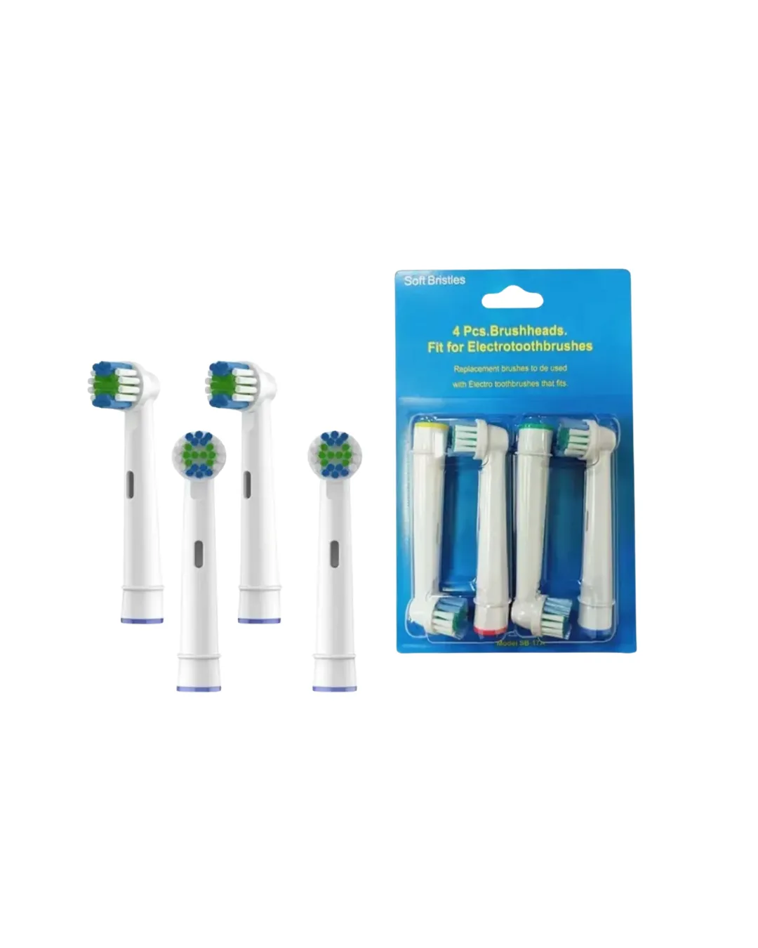 Derin Temizlik Sağlayan Yumuşak Kıllı Diş Fırçası Başlıkları