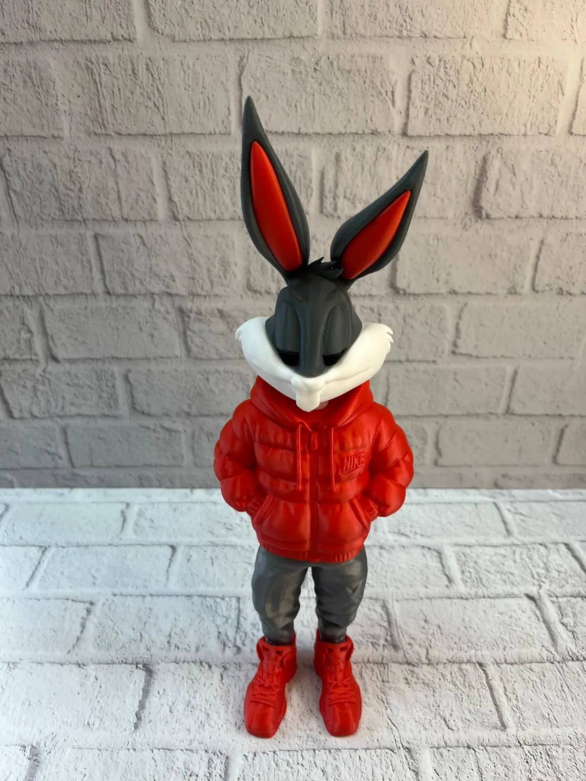 Bugs Bunny Büyük Boy Figür 10×34 cm Salon Dekoru