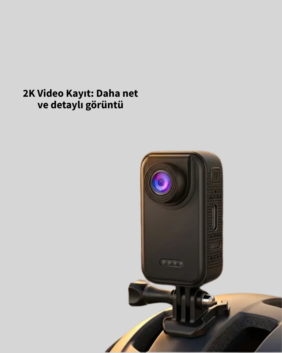 Vlog ve Sosyal Medya Çekimleri İçin Kompakt Taşınabilir Kamera