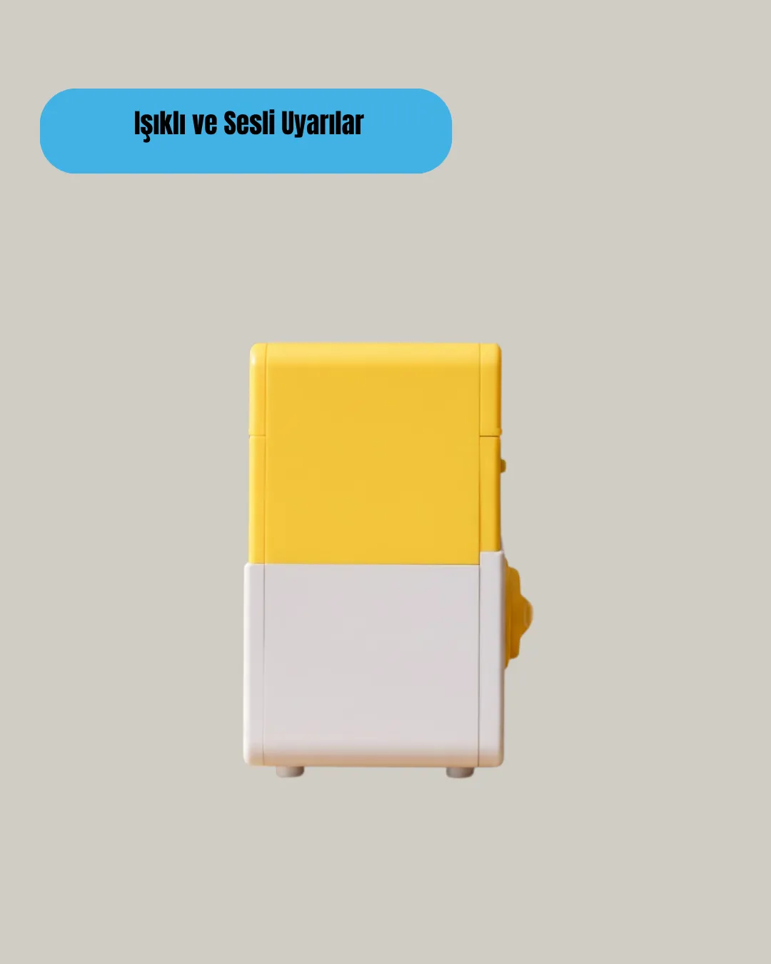 ATM Tasarımlı Sarı Işıklı Sesli Elektronik Kumbara