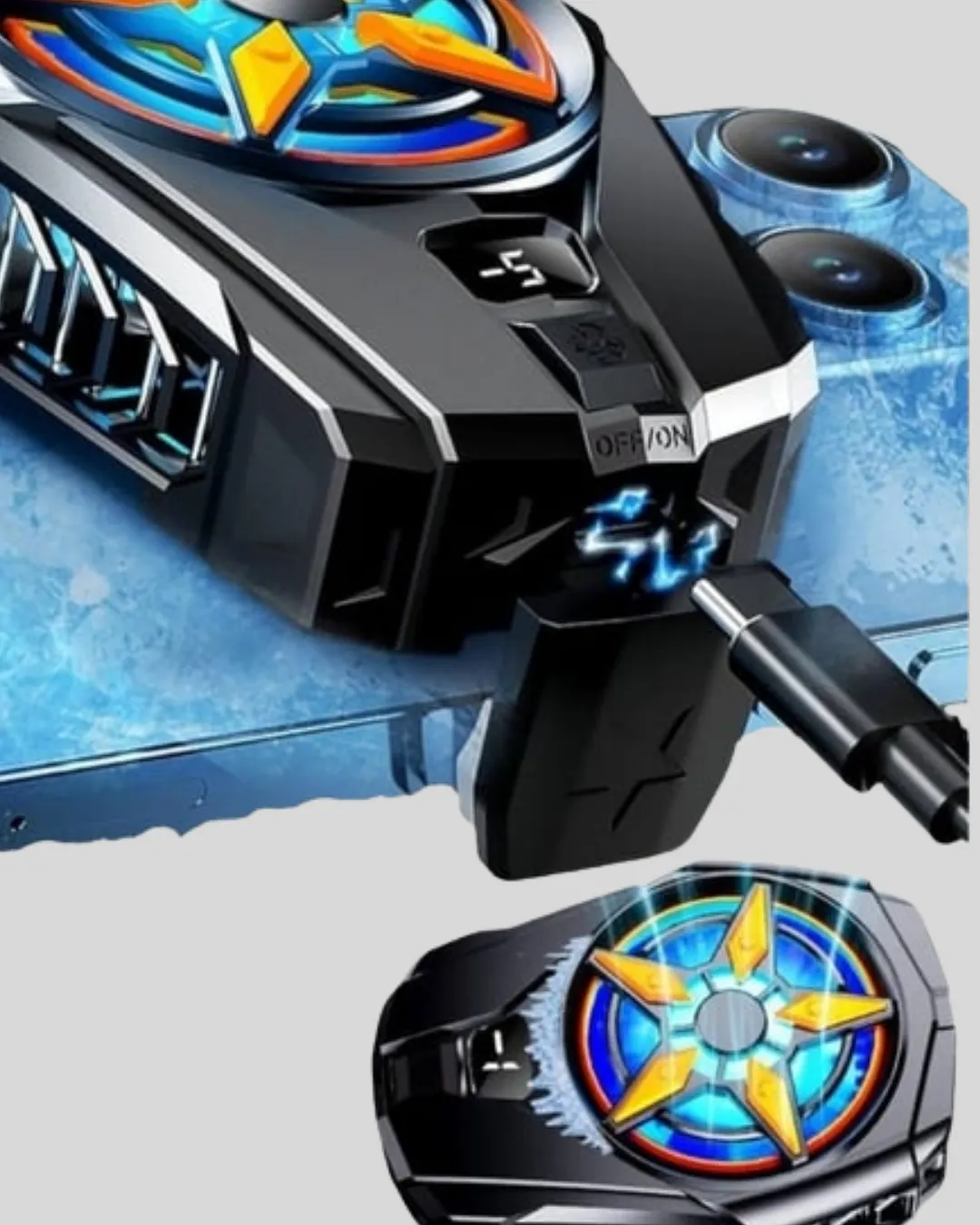 Oyun Telefonu Soğutucu Fan – Sessiz ve Kompakt Mobil Soğutma Cihazı