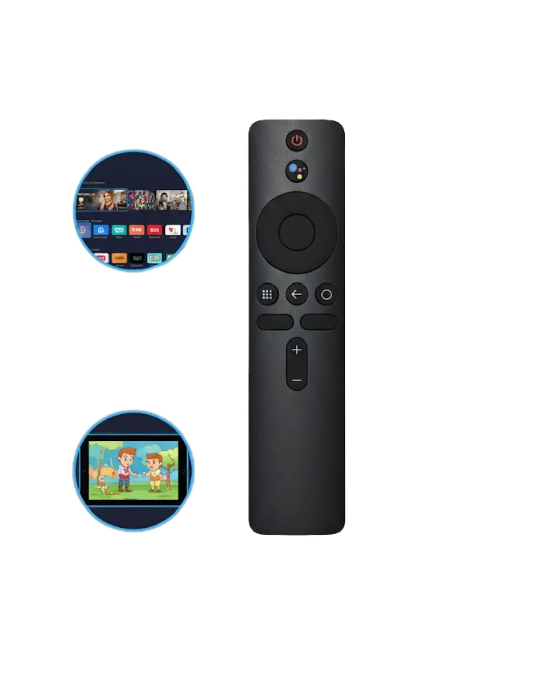 Bluetooth Uyumlu Akıllı TV Kumandası Ergonomik Tasarım