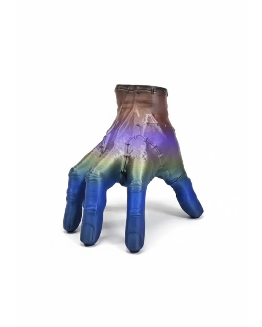 3D Rengarenk El Dekoratif Heykel 27x22 cm Büyük Boy Modern Tasarım