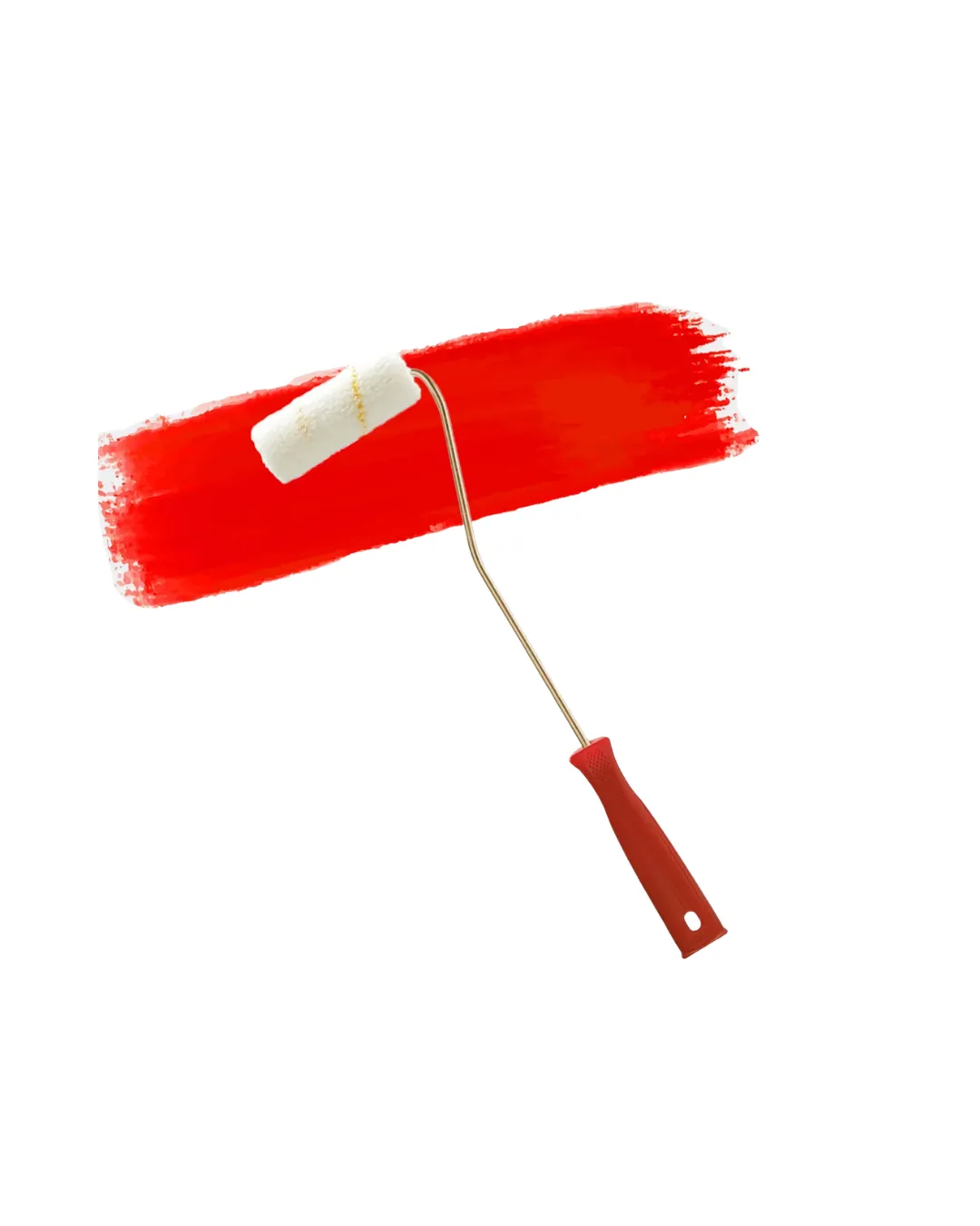 Profesyonel Mini Boya Rulosu 10 Cm Boya Fırça Seti 6 Yedek Rulo Hediyeli