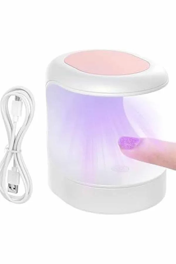Seyehat Tipi Mini Oje Kurutucu Ultraviole Mor Işık Protez Tırnak Kurutucu