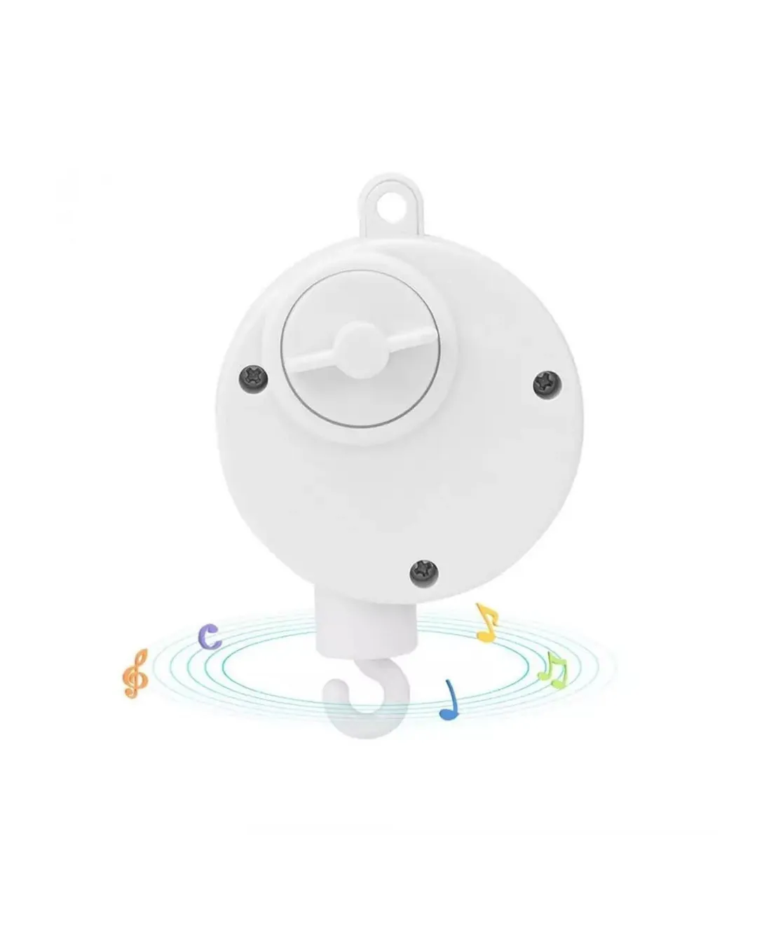 Taşınabilir Bebek Uyutucu Müzik Kutusu Pil Gerektirmeyen Mekanik Tasarım