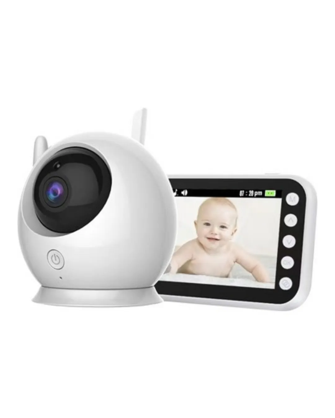 Gece Görüşlü Hareket Takipli Bebek Kamera Sistemi