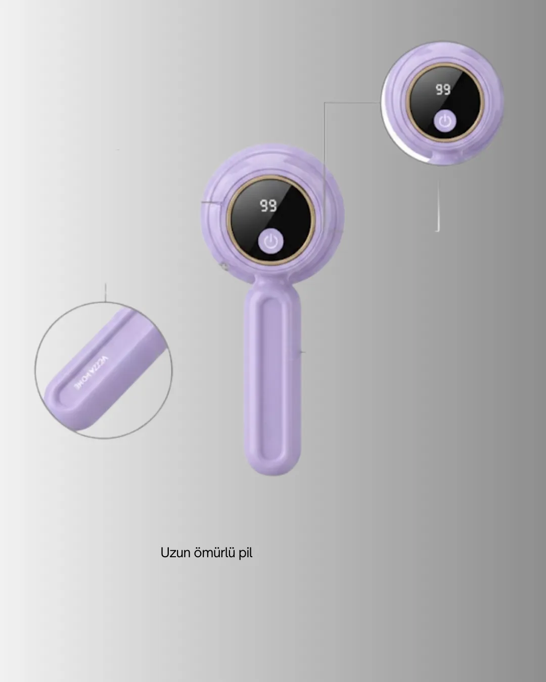 Kablosuz Tüy Alma Makinesi Büyük Kapsama Alanı