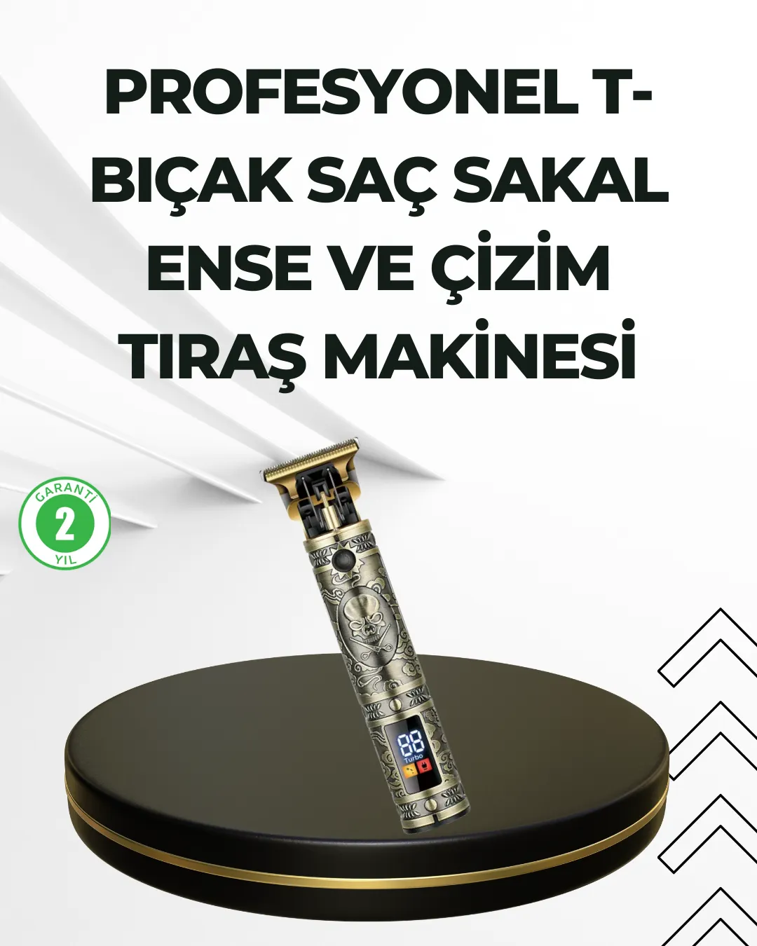 Su Geçirmez Daling Saç ve Sakal Tıraş Makinesi