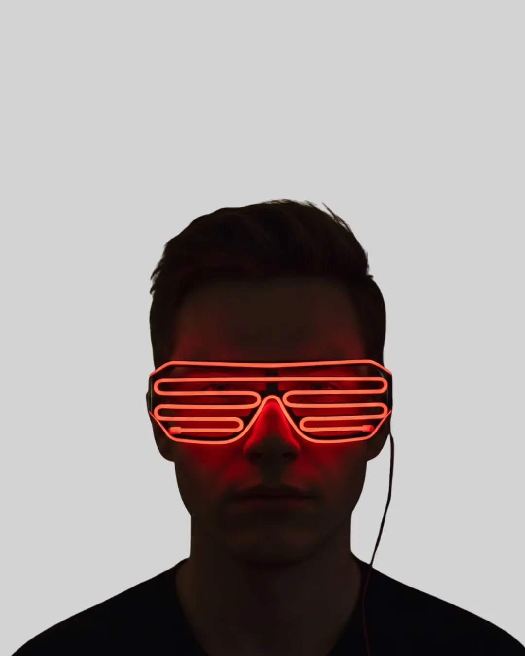 Gece Organizasyonları İçin Renkli LED Gözlük